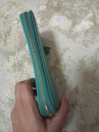 Portafoglio in pelle Gucci color turchese