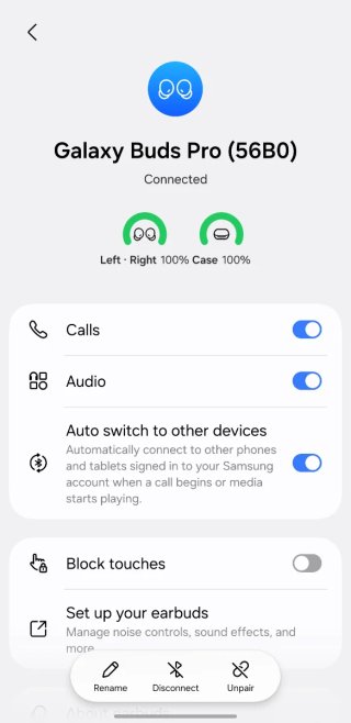 Galaxy Watch 5 Pro y auriculares buds pro
