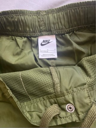 Pantalón cargo Nike niño verde