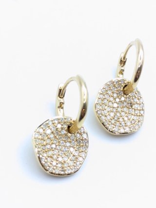 Pendientes Tous Oro y Brillantes
