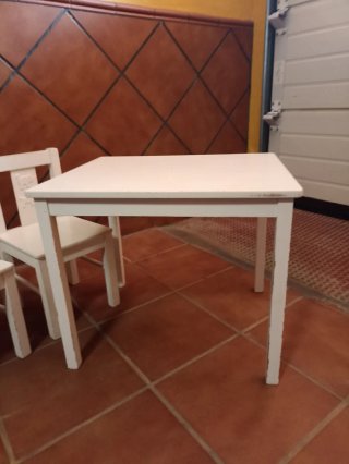 Mesa y 2 Sillas Infantiles Ikea