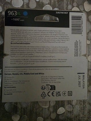4 Cartuchos HP 963XL Originales