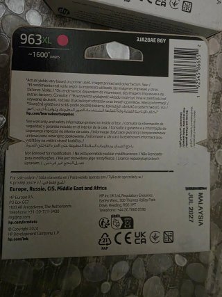 4 Cartuchos HP 963XL Originales