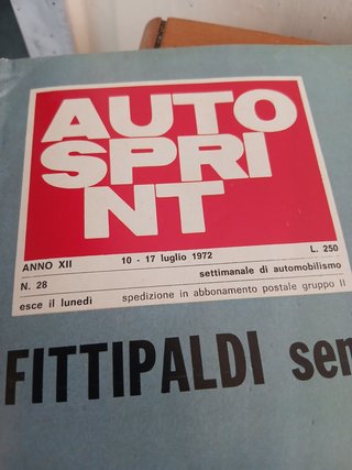Riviste Autosprint Anni 70