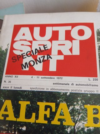 Riviste Autosprint Anni 70