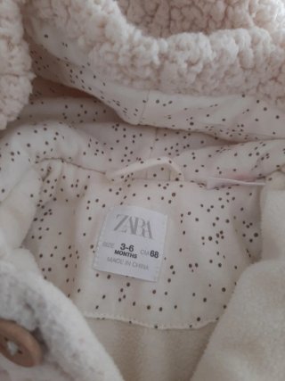 2 Buzos de bebé 68 cm con estampado de topos