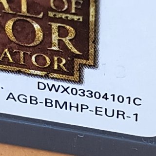 MEDAL OF HONOR INFILTRATOR GAME BOY ADVANCE GBA EU