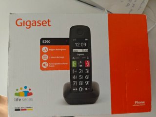 Gigaset e290 Teléfono Inalámbrico Negro