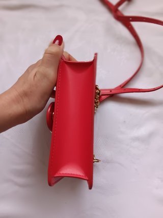 Pinko Love Bag Mini Light borsa rosso