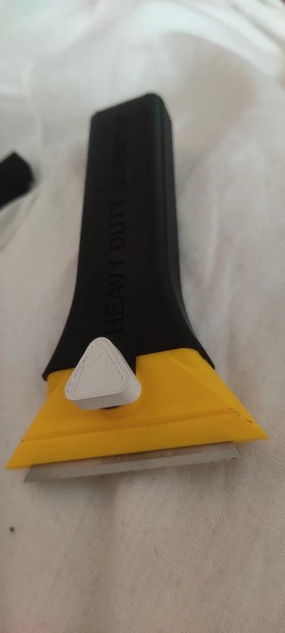 Rasqueta per stampa 3D per pulire piani cottura in vetroceramica