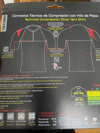 Camiseta Sportlast NRG Termica Compresión