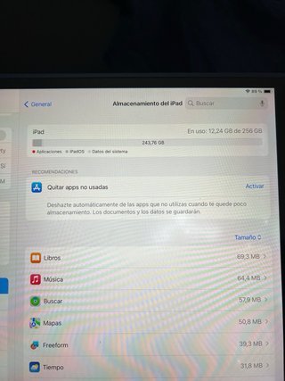 iPad Pro 10.5 256GB Plata