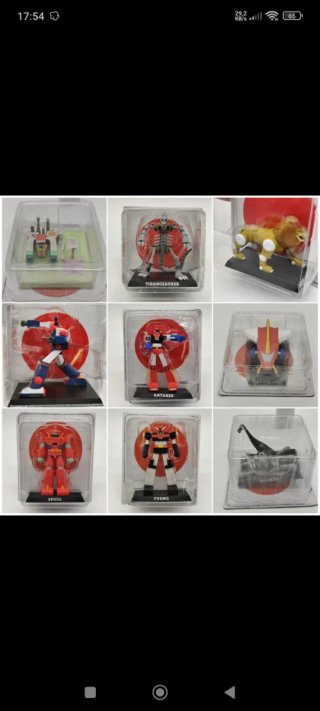 Robot Go Nagai Anime collection
