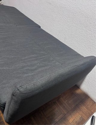 Sofá cama gris 160cm