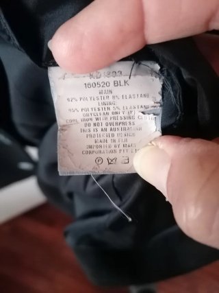 Giacca lunga Kookai nera taglia 38