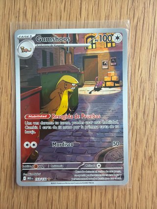 Gumshoos Fase 1 Carta Pokémon 153/132