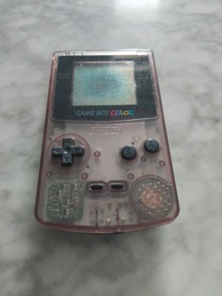 Consola Game Boy Color Rosa Transparente