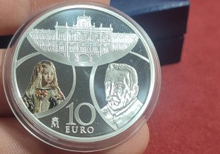 Moneda 10€ Plata Europa Contemporánea