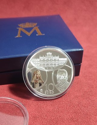Moneda 10€ Plata Europa Contemporánea