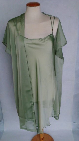 Camisón Lencería CARMINE Verde Talla L