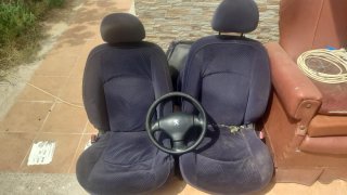 Asientos y Volante Peugeot 206