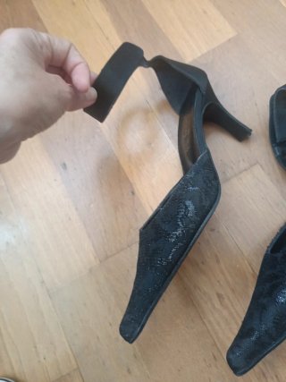 Zapatos Mirta Gómez Negros Talla 37