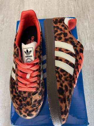 Adidas Samba OG Leopard Marrón