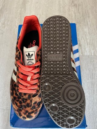 Adidas Samba OG Leopard Marrón