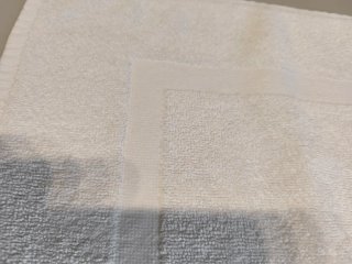 Tappeto bagno MSC bianco