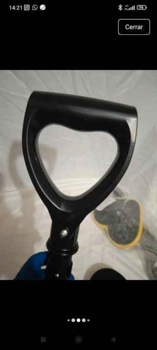 Mango ajustable metal con base goma