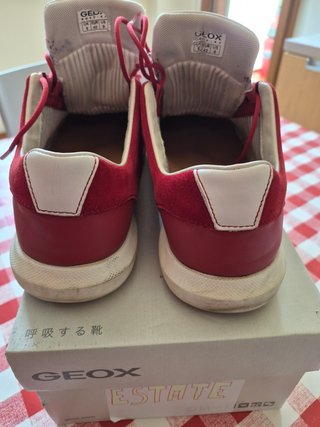 Scarpe Geox Uomo Rosse