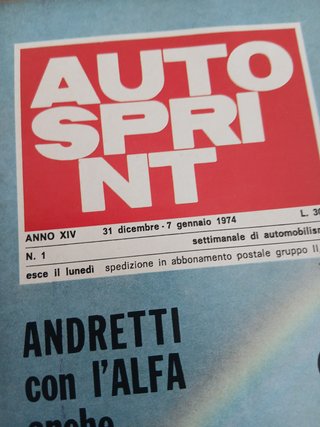Riviste Autosprint Anni 70