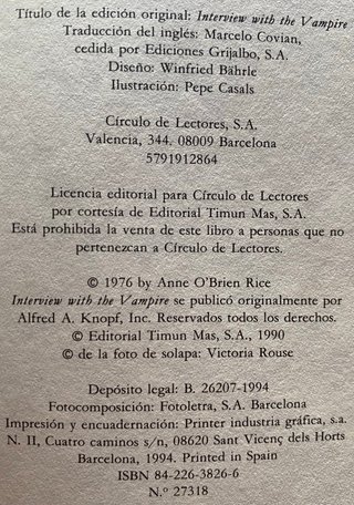 Confesiones de un vampiro