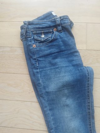 Jeans campana azules