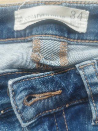 Jeans campana azules