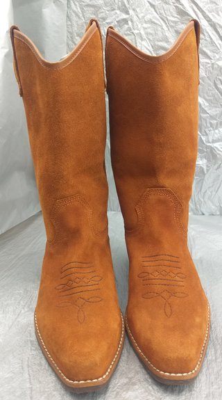 Botas de ante marrón Talla 38