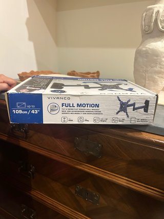 Soporte TV Vivanco Full Motion 25Kg