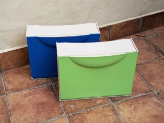 Lote 2 Zapateros Plástico