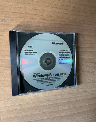 Windows Server 2003 OEM SP1 DVD