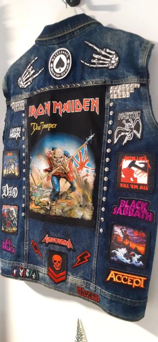 Chaleco Vaquero Heavy metal