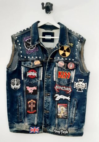 Chaleco Vaquero Heavy metal
