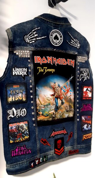 Chaleco Vaquero Heavy metal