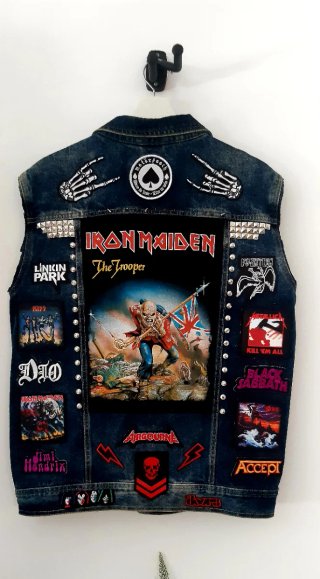 Chaleco Vaquero Heavy metal