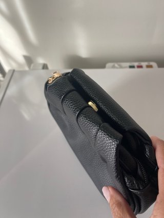 Pochette nera da cerimonia donna
