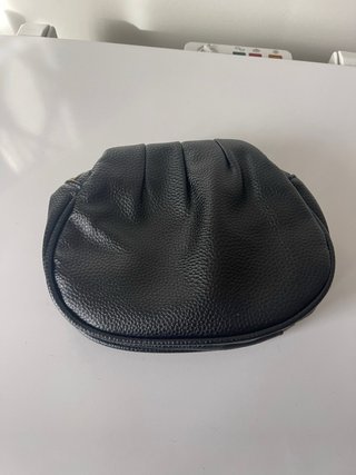 Pochette nera da cerimonia donna
