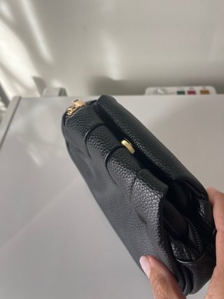 Pochette nera da cerimonia donna