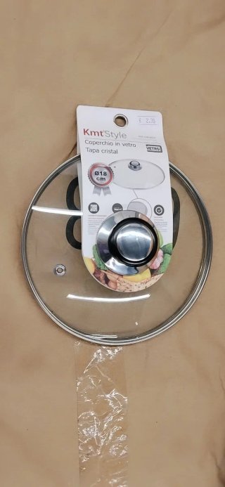 Tapa de cristal Kmt Style 18 cm