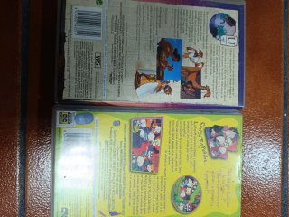 VHS El Príncipe de Egipto + Rugrats La Película