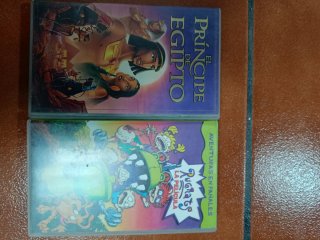 VHS El Príncipe de Egipto + Rugrats La Película