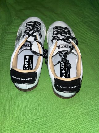 Golden Goose Superstar Sneakers Plata